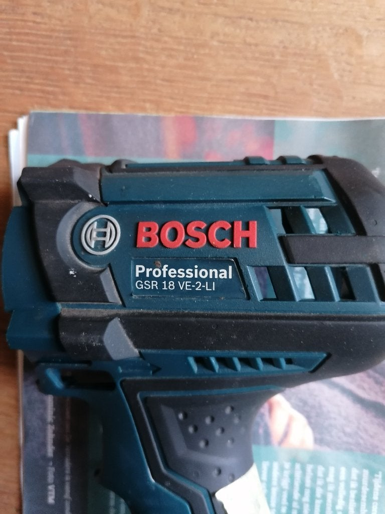 bosch 18v gsr 18ve-2l voor onderdelen, Doe-het-zelf en Bouw, Ophalen of Verzenden, Gebruikt, Boormachine