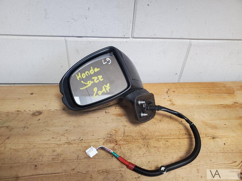 Honda Jazz 2015 - 2020 spiegel links zwart 9 draden €150, Honda, Gebruikt, -, -