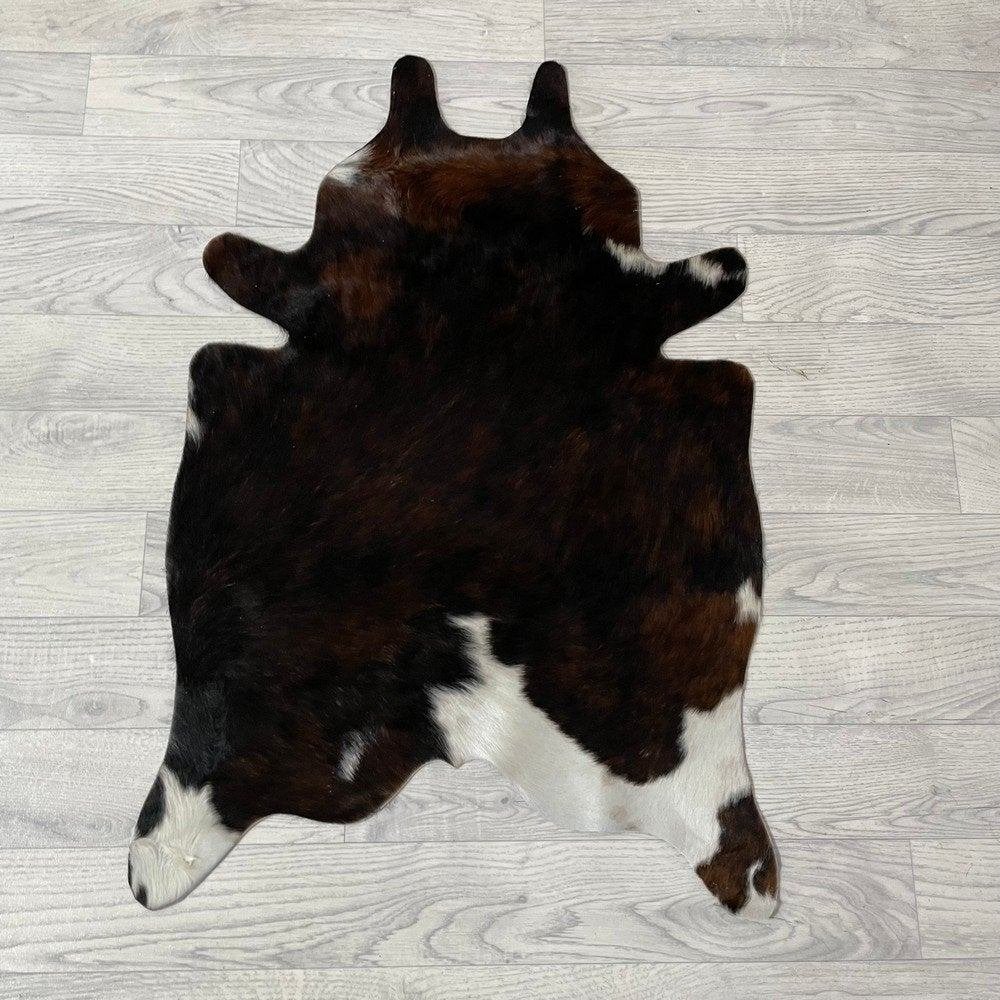 Mini koeienhuid bruin wit zwart 90x60cm #485 | Lederstore, Neuf, Tapisserie murale, Multicolore, Matériau naturel