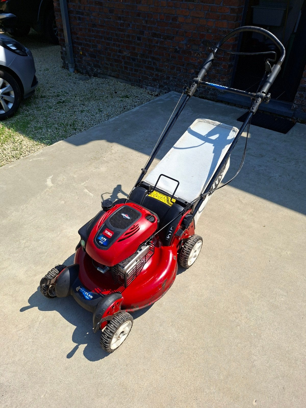 Grasmaaier Toro recycler 53cm, Tuin en Terras, Ophalen, Opvangbak
