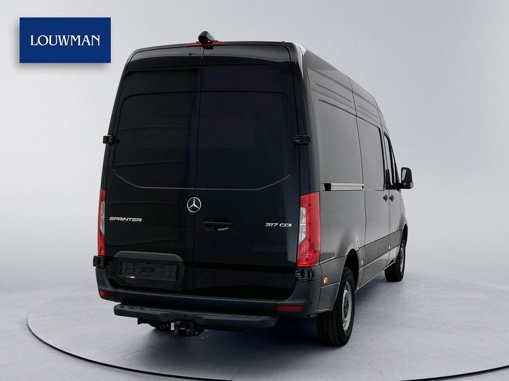 Mercedes-Benz Sprinter 317 1.9 CDI L2H2 Select 3500kg trekha, Auto's, Bestelwagens en Lichte vracht, Automaat, Zwart, Mercedes-Benz