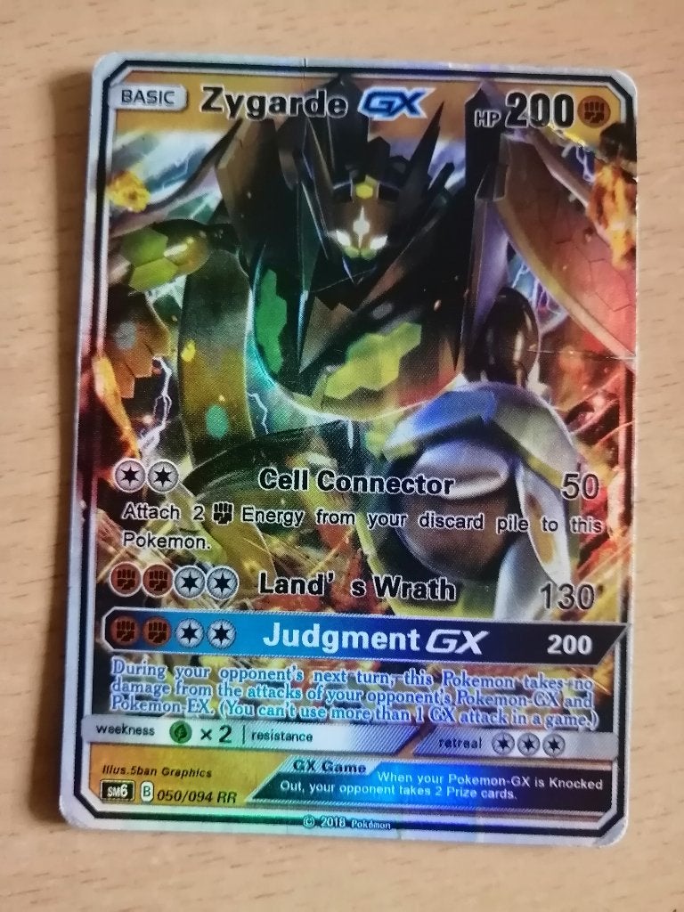 Carte Pokémon Zygarde-GX numéro 73/131 HP200, Enlèvement ou Envoi