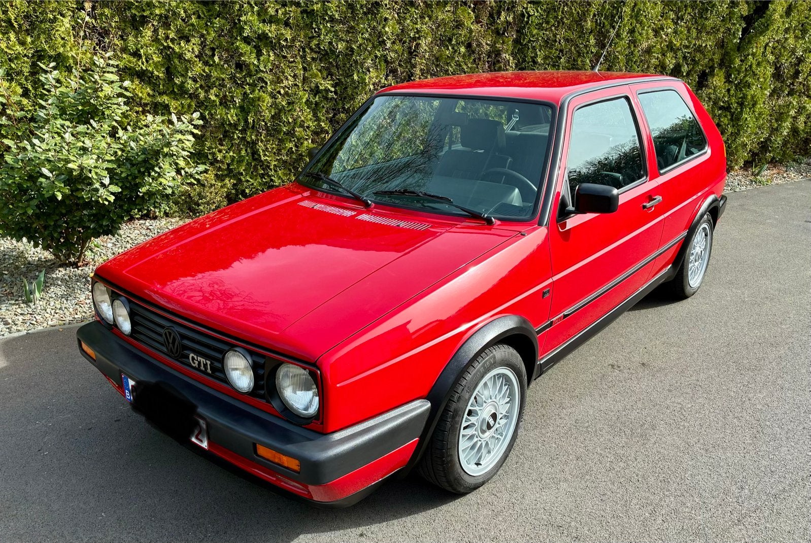 Volkswagen Golf 2 GTi 8s, Auto's, Handgeschakeld, Rood, Golf, Particulier