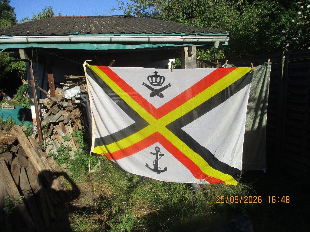 belgische marine vlag, Enlèvement ou Envoi, Marine, Drapeau ou Bannière