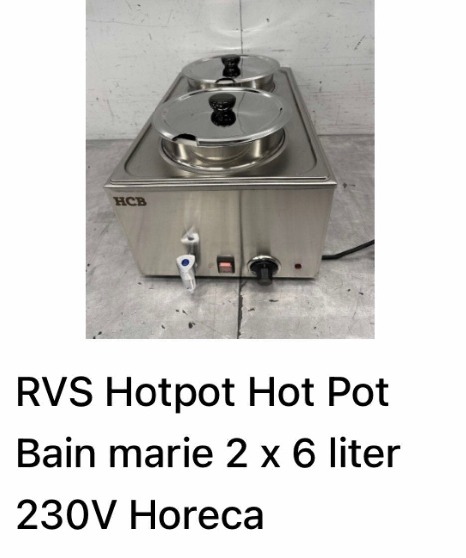 RVS Hotpot, Ophalen, Zo goed als nieuw