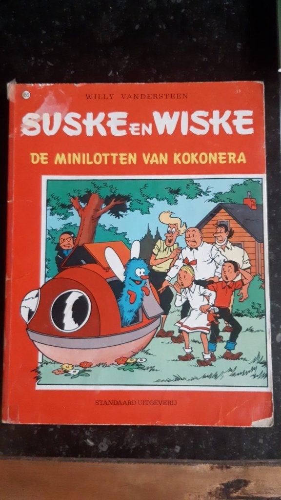 Suske en Wiske 159 - De minilotten van Kokonera, Enlèvement, Utilisé
