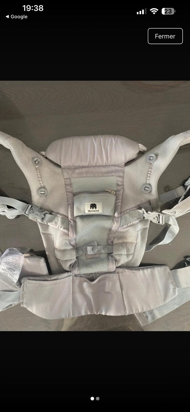 Porte bebe, Enfants & Bébés, Enlèvement, Comme neuf