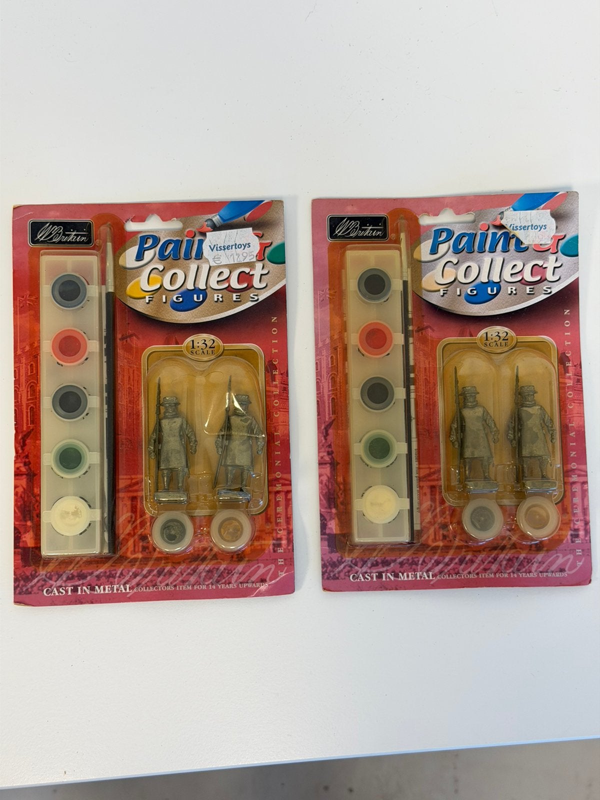 Figurines vintage de W Britain Paint & Collect 1:32 NOS 1999, Enlèvement ou Envoi, Neuf, Personnage ou Figurines