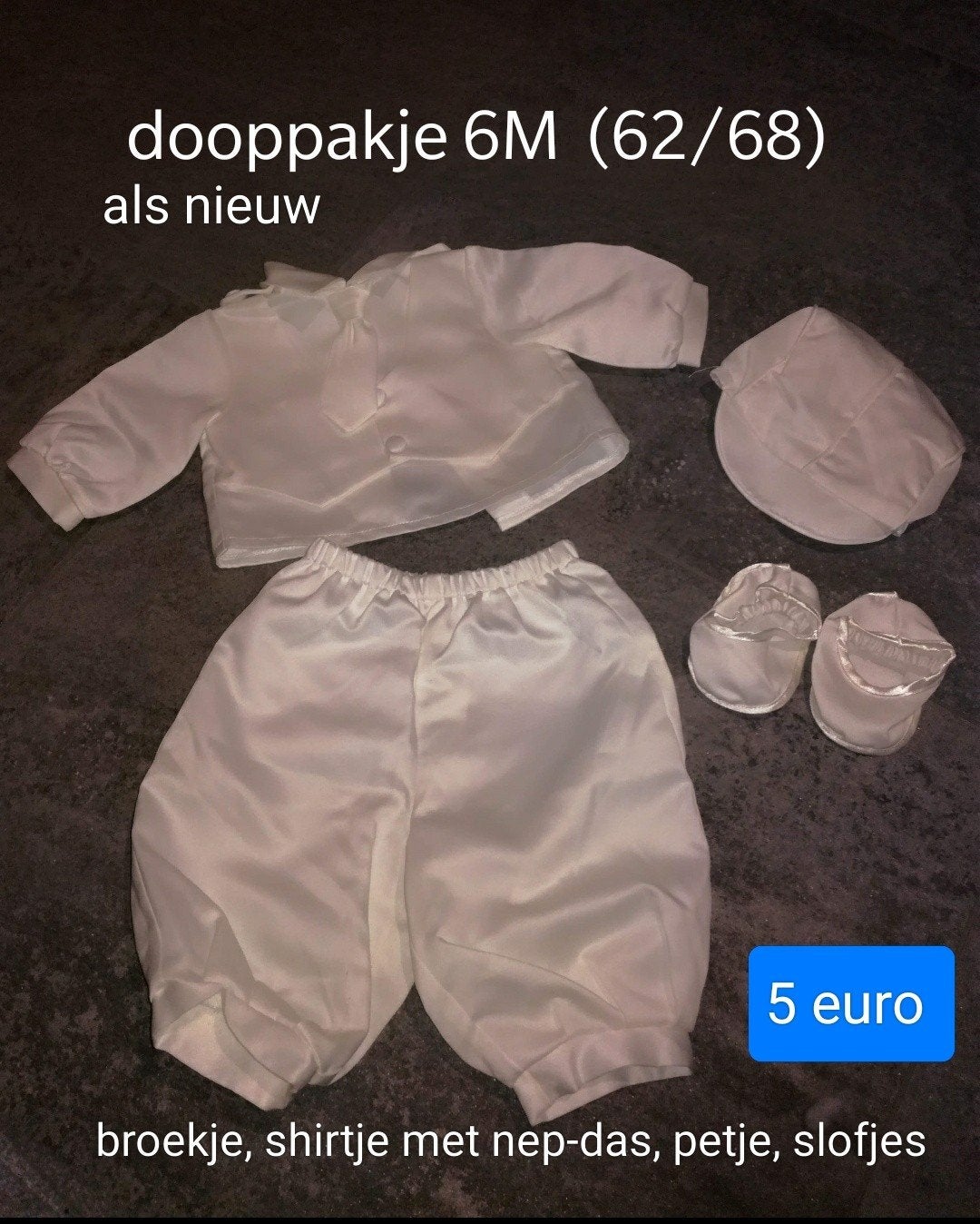 feestpak maat 62, Ophalen of Verzenden, Zo goed als nieuw, Jongetje, Pakje