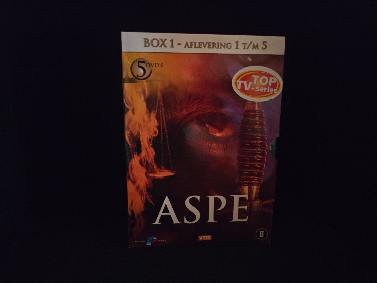 Aspe - dvd-verzamelbox - seizoen 1, Cd's en Dvd's, Maffia en Misdaad, Gebruikt, Boxset, Ophalen of Verzenden