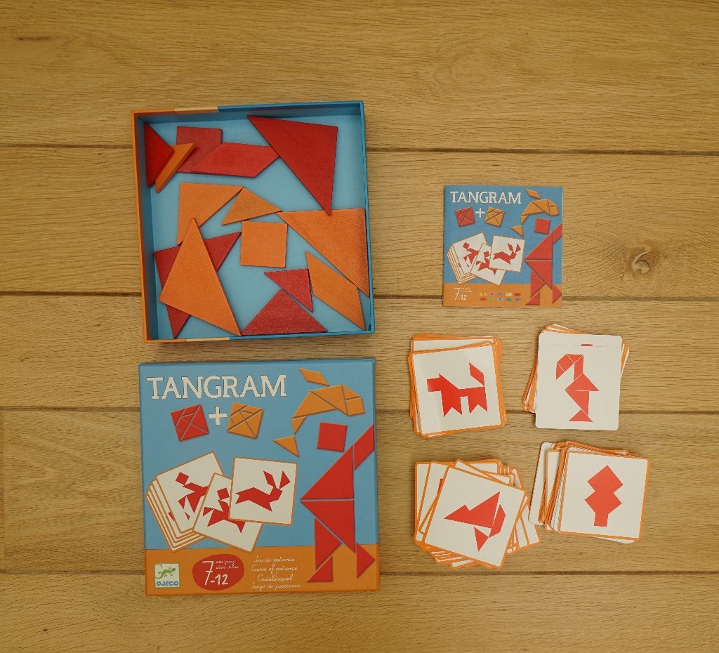 tangram djeco, Ophalen of Verzenden, Zo goed als nieuw, Puzzelen