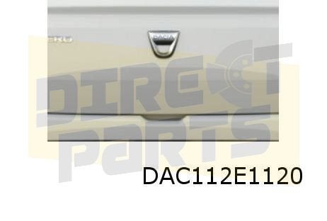 Dacia Sandero (1/21-) Logo "Dacia" op achterklep Origineel!, -, -, -, Envoi