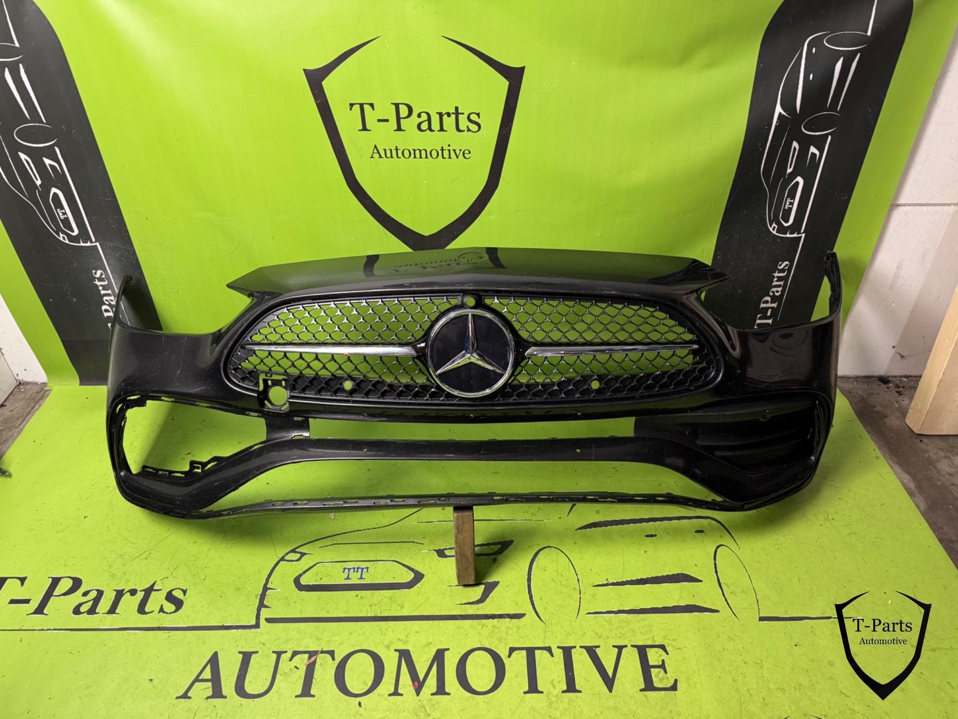 Calandre AMG du pare-chocs avant Mercedes Classe C W206, Mercedes-Benz AG, Pare-chocs, Mercedes-Benz, Utilisé
