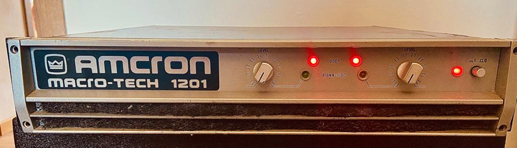 Amcron Macro-Tech 1201 - werkt perfect, Ophalen, Gebruikt, Minder dan 500 watt, P.A.