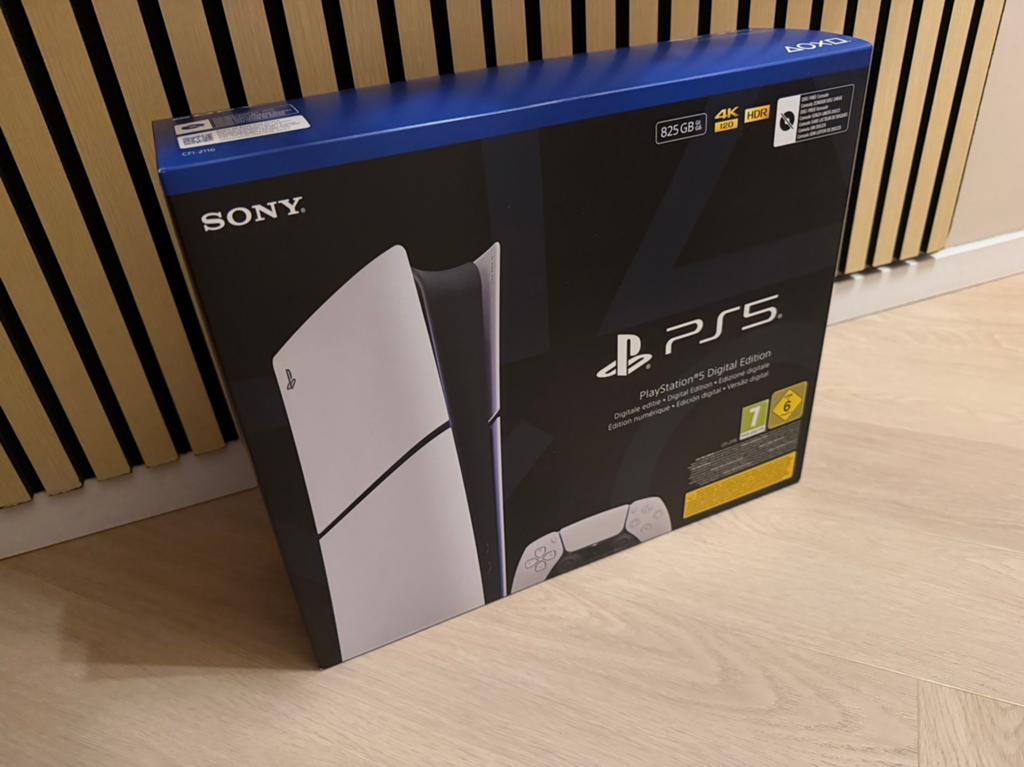 Nieuwe Sony PlayStation 5 Digital Edition PS5 (825 GB), Games en Spelcomputers, Ophalen of Verzenden, Zo goed als nieuw, Playstation 5