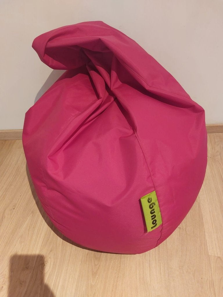 Zitzak, Huis en Inrichting, Ophalen, Zo goed als nieuw, Roze, Zitzak