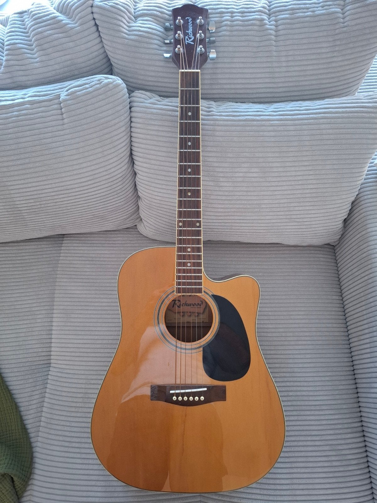 Richwood RD-12-CE (semi-akoestisch) ruilen tegen klassieke g, Muziek en Instrumenten, Ophalen of Verzenden
