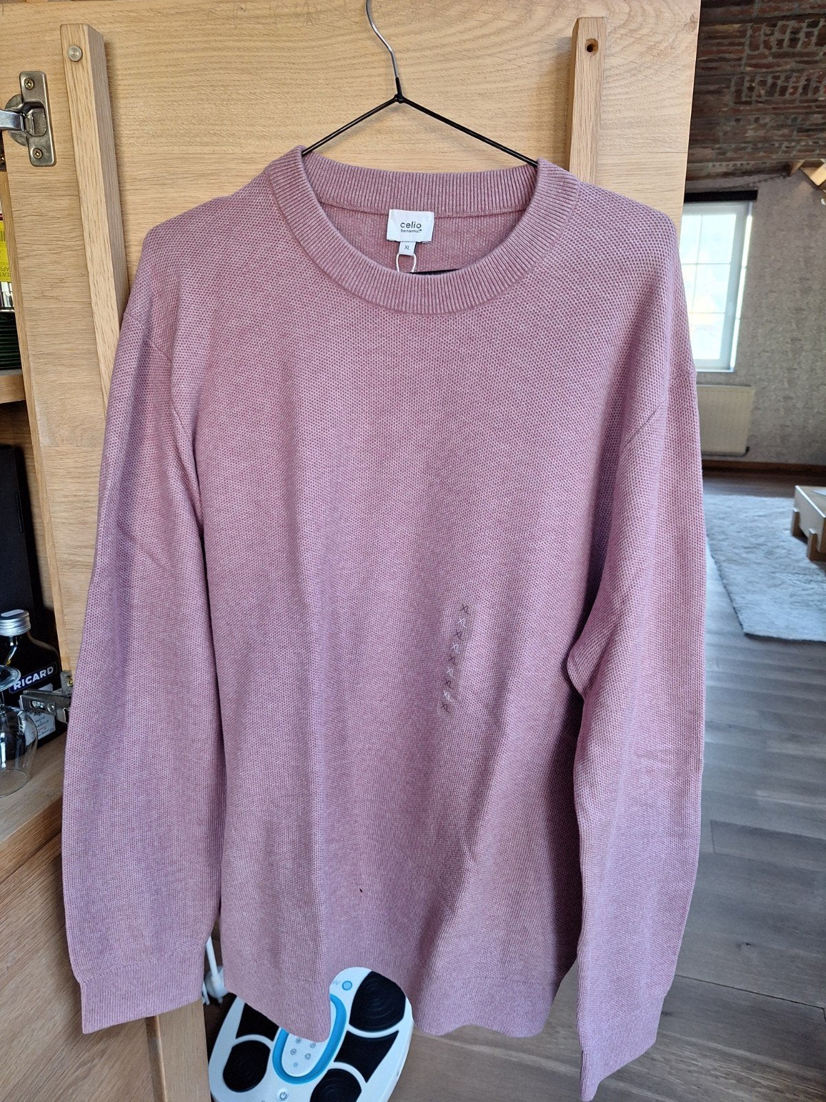 pull vieux rose homme mailles fines, Kleding | Heren, Overhemden, Ophalen of Verzenden, Roze