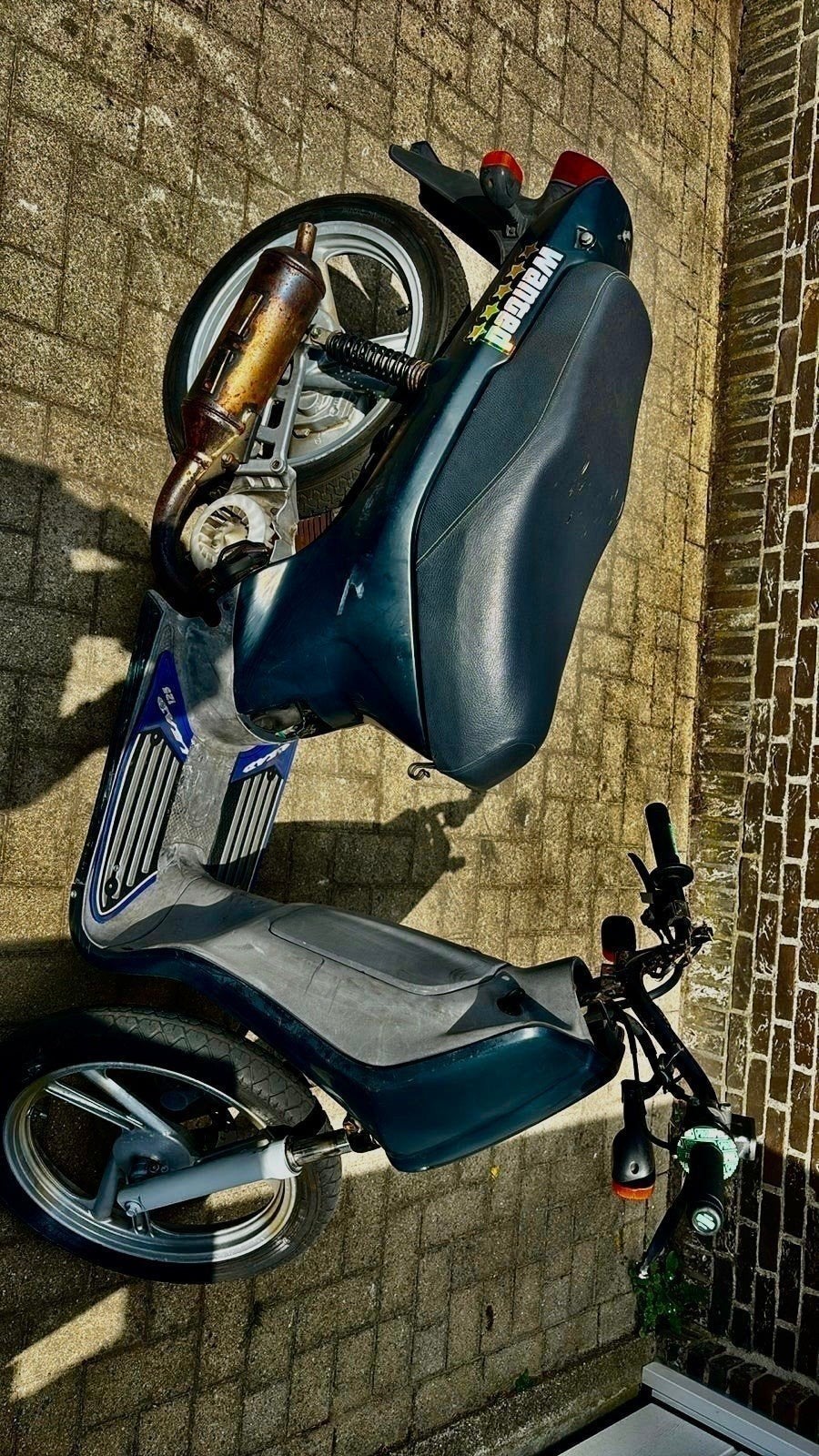 Honda   2 takt gaat 50 60km/u met papieren, Ophalen of Verzenden