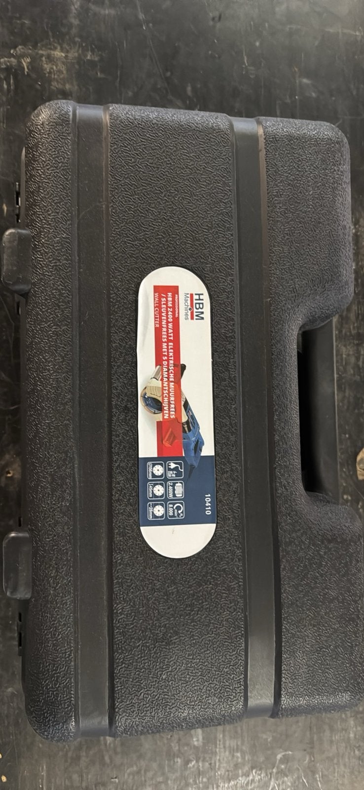 Sleufmachine 2400W HBM, Ophalen of Verzenden, Zo goed als nieuw