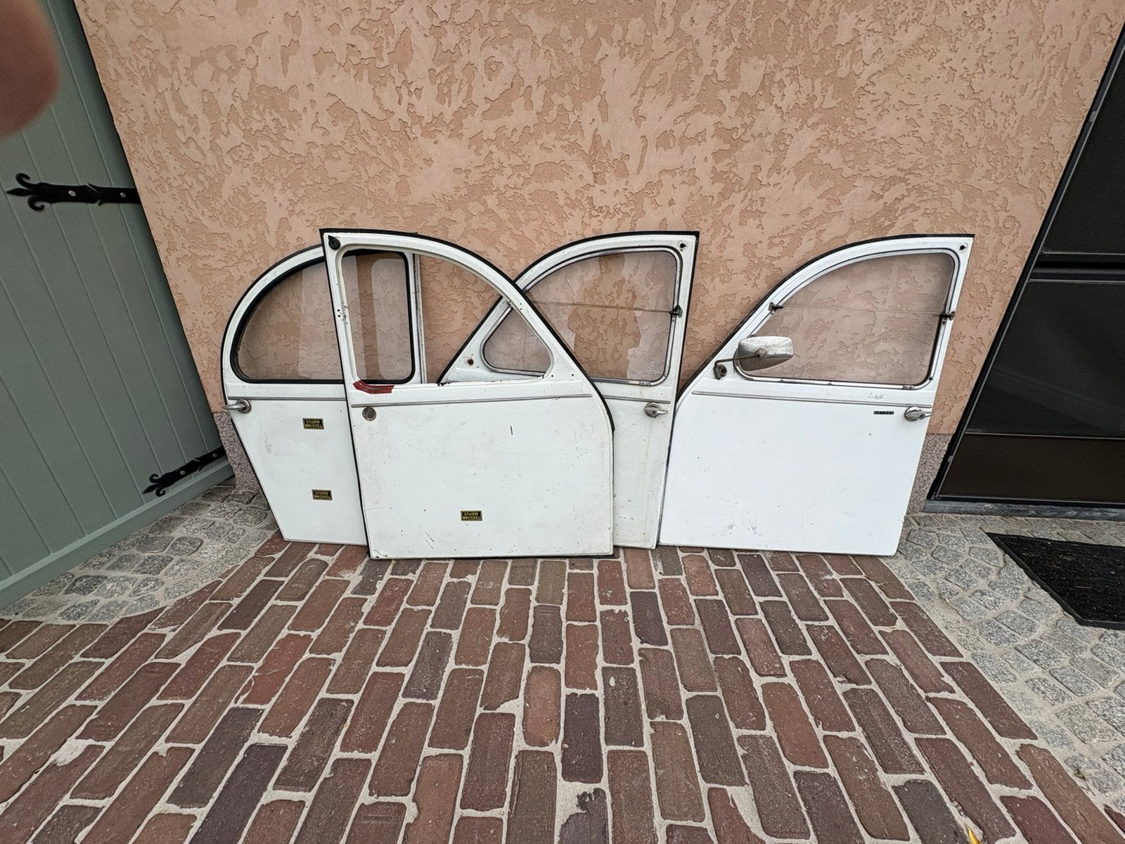 portes 2CV, Citroën, Avant, Enlèvement, Utilisé