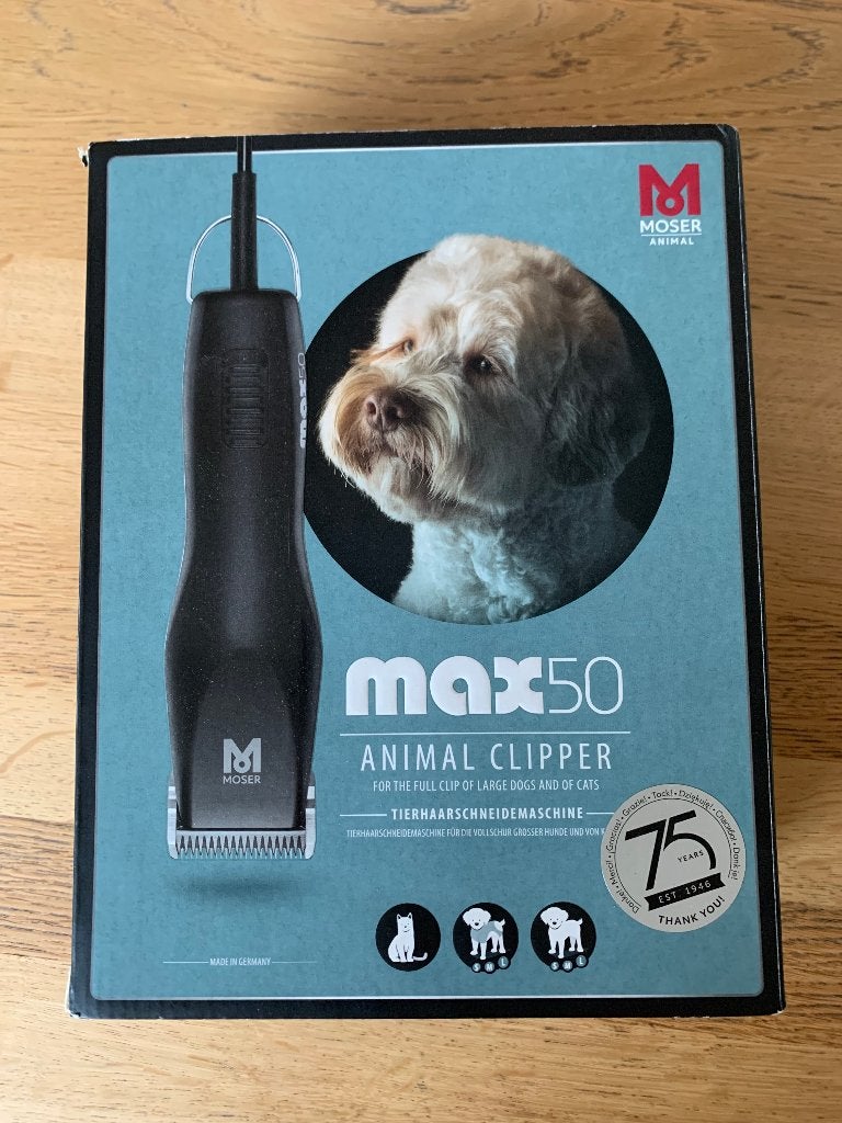 Scheermachine hond - Moser Max50, Dieren en Toebehoren, Moser, Ophalen, Gebruikt, Tondeuse