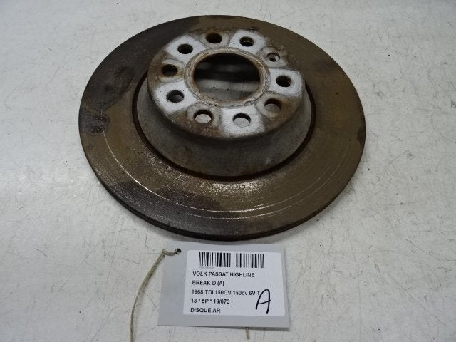 REMSCHIJF ACHTER Volkswagen Passat Variant (3G5) (01-2014/-), Gebruikt, Volkswagen