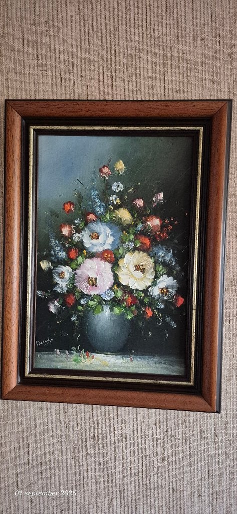 Bloemstilleven, Olieverf, Ophalen, Bloemen, Klassiek