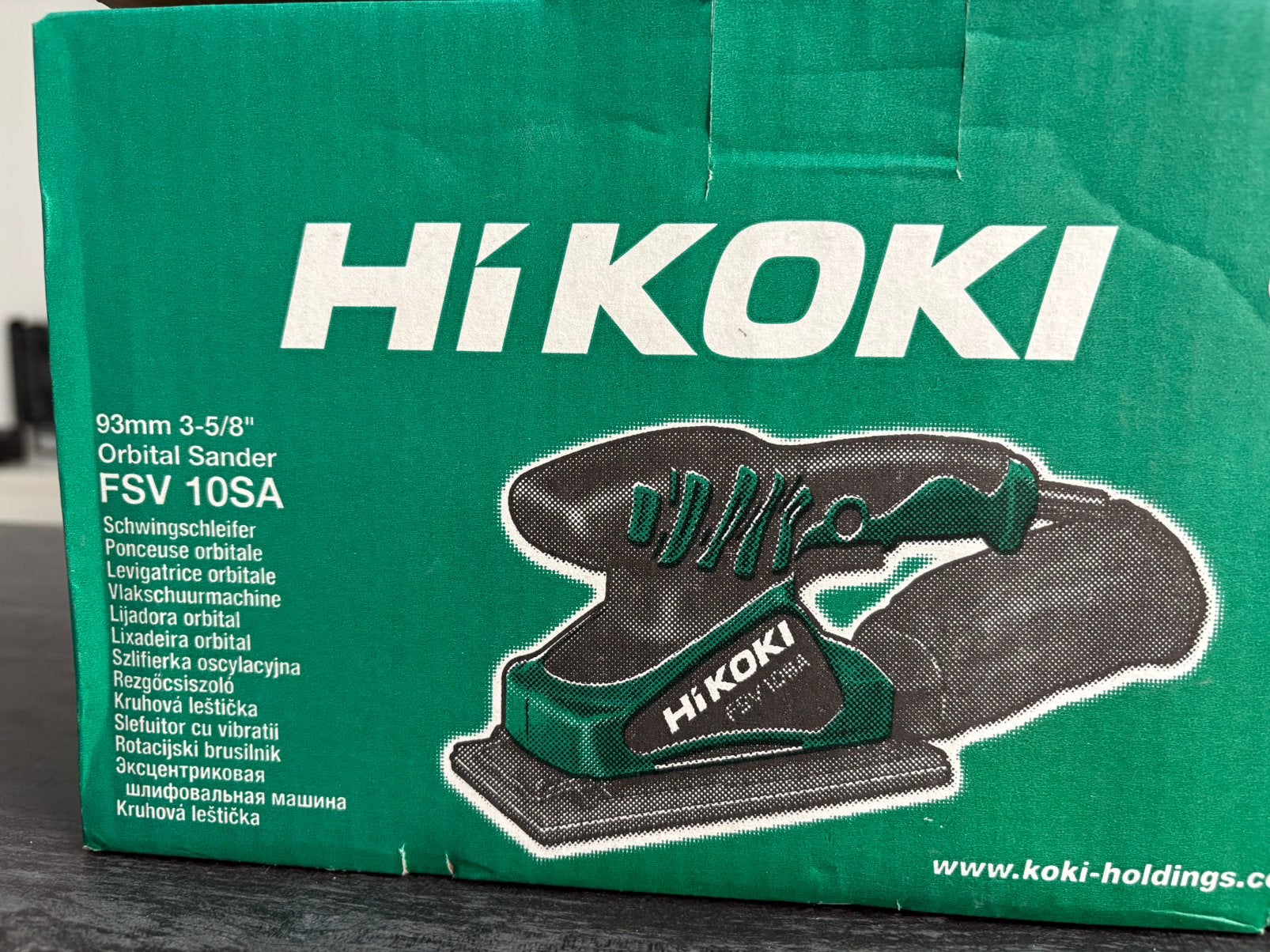 Hikoki FSV10SA vlakschuurmachine, Bricolage & Construction, Outillage | Ponceuses, Enlèvement, Neuf, Ponceuse orbitale