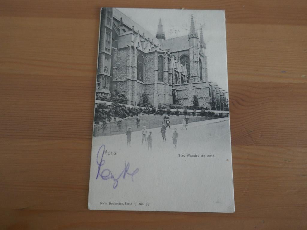 mons ste wandru de coté, Ophalen of Verzenden, Gelopen, Henegouwen