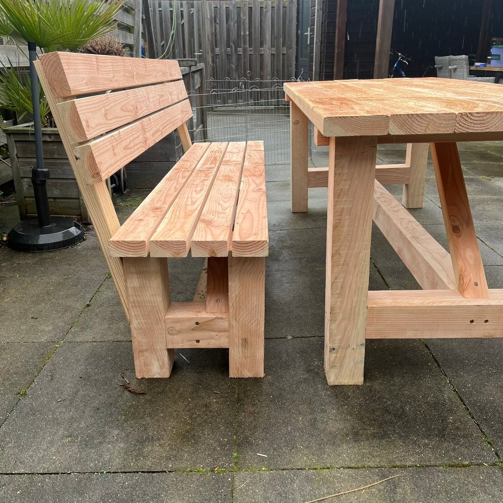 superstevige tuinbanken - douglashout, Ophalen of Verzenden, Nieuw, Hout