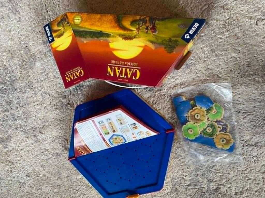 Kosmos Catan — Voor 2 tot 4 spelers vers. Spaans, Hobby en Vrije tijd, Gezelschapsspellen | Bordspellen, Nieuw, Ophalen of Verzenden