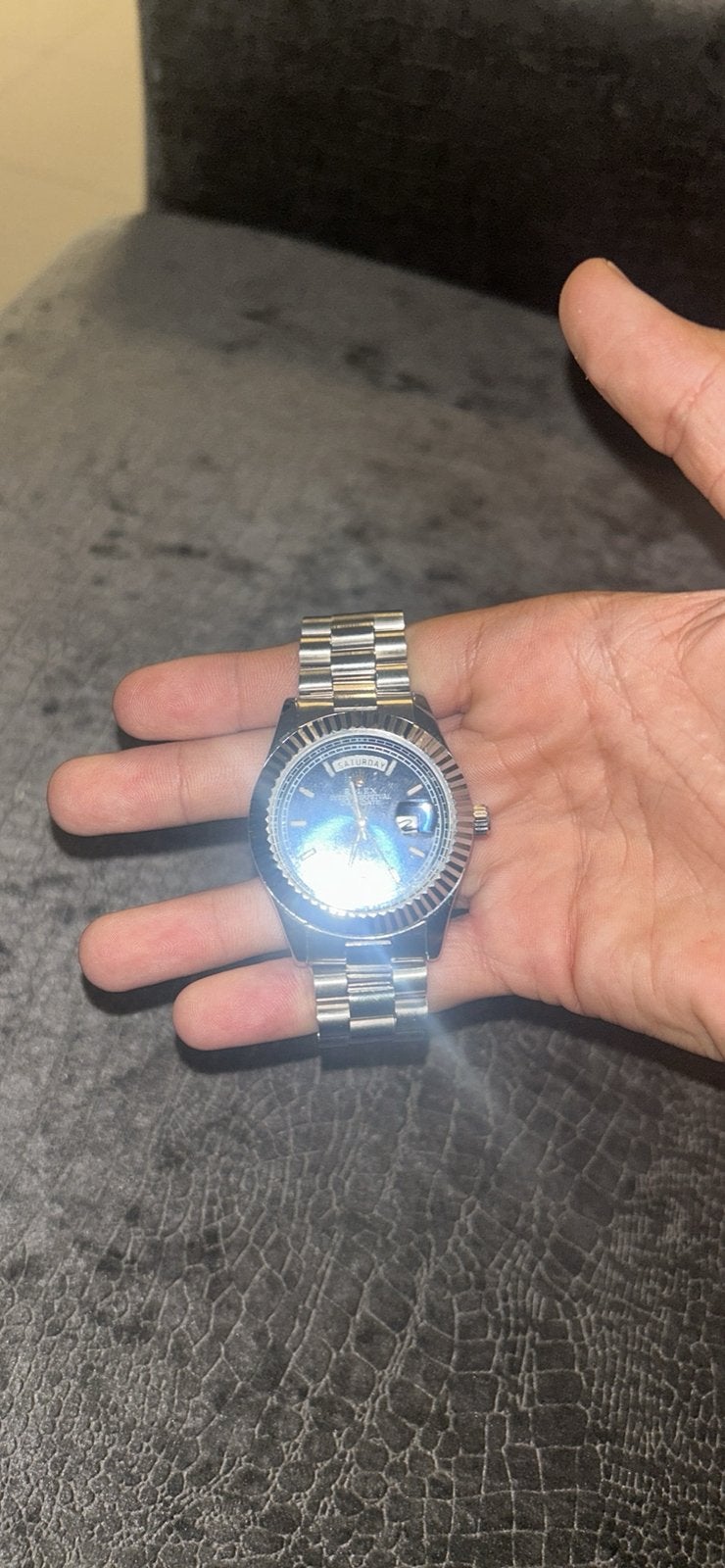 R0Lex daytona 2026 model, Handtassen en Accessoires, Horloges | Heren, Ophalen, Staal, Rolex, Polshorloge