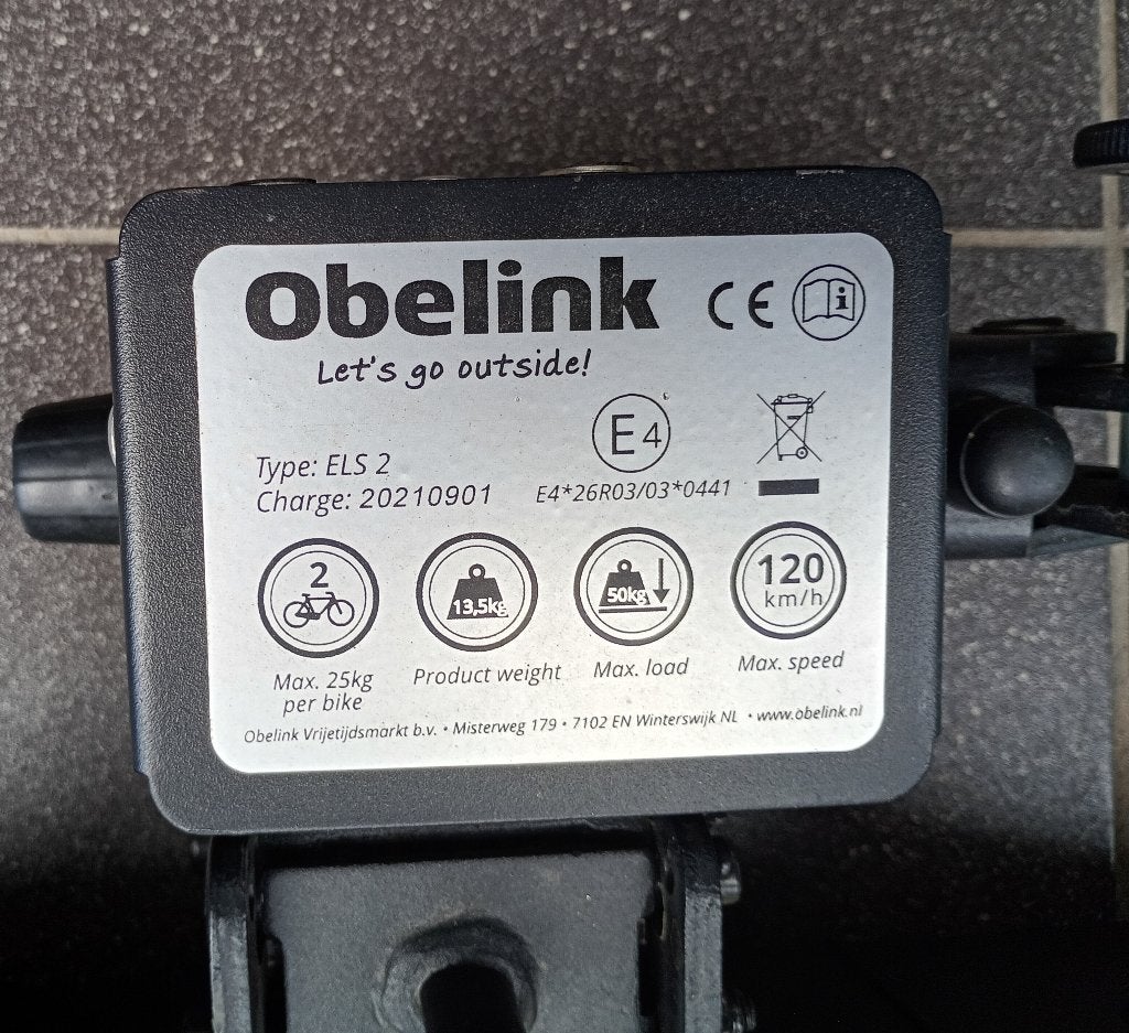Fietsendrager voor e-bike, Support d'attelage, 2 vélos, Enlèvement, Utilisé