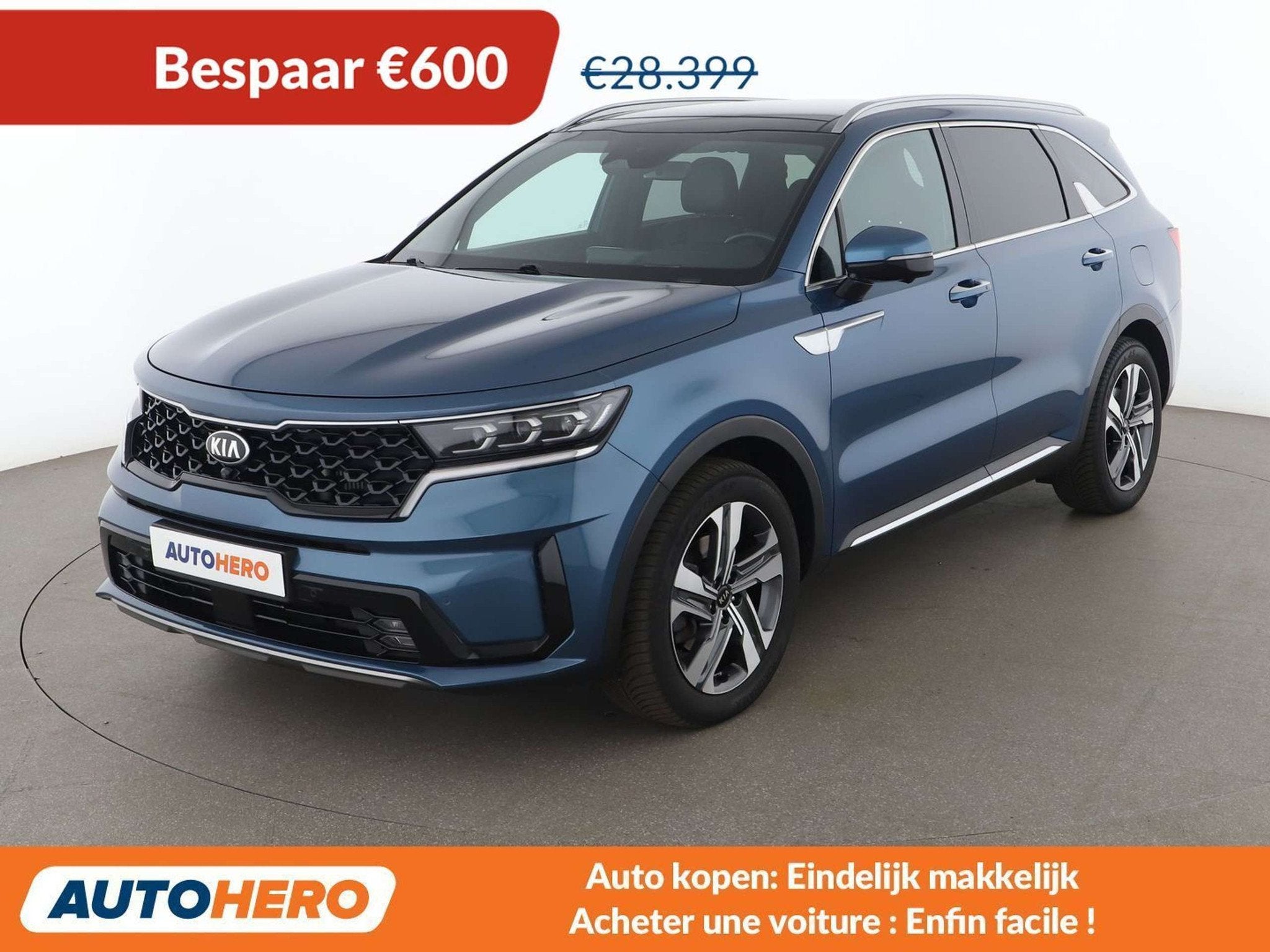Kia Sorento 1.6 TGDI Plug-in Hybrid Platinum 4WD, Autos, Cuir, Achat, Euro 6, 7 places