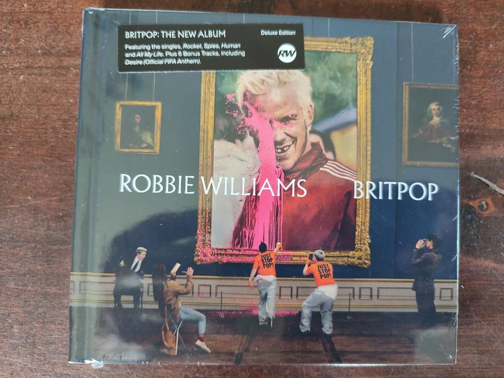 CD Deluxe edition : ROBBIE WILLIAMS - BRITPOP   Nieuw!!, Cd's en Dvd's, Ophalen of Verzenden, Nieuw in verpakking