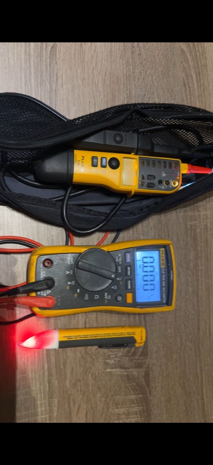 Fluke tester, Doe-het-zelf en Bouw, Ophalen of Verzenden, Zo goed als nieuw, Multimeter