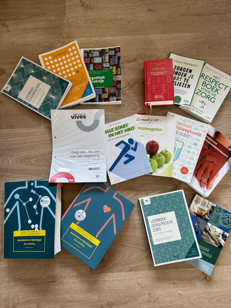 Boeken opleiding verpleegkunde, Boeken, Ophalen, Gelezen, Hoger Onderwijs