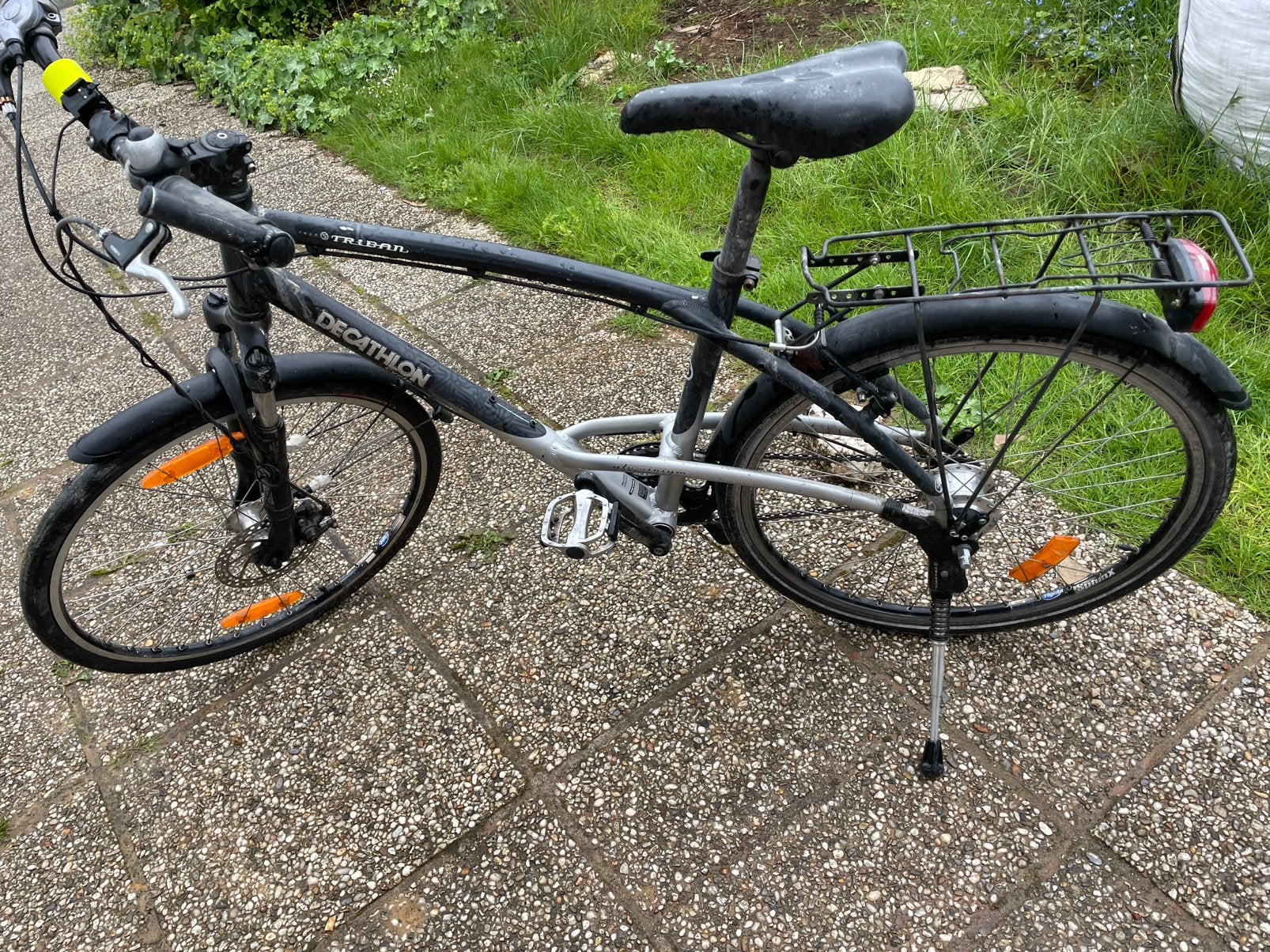 Decathlon-fiets te koop, 20 inch of meer, Gebruikt, Versnellingen, Schijfrem