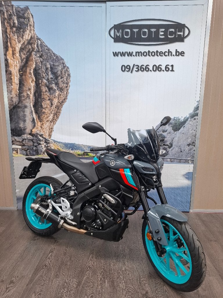 Yamaha MT125, Motoren, 125 cc, 11 kW of minder, Handgeschakeld, 1 cilinder