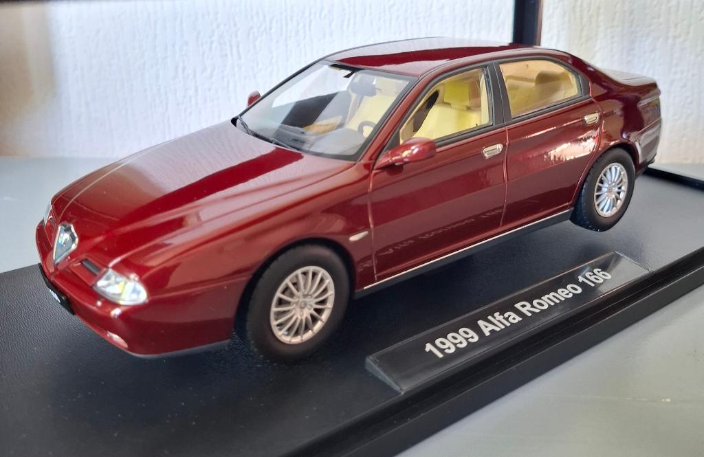 Alfa Romeo 166 - 1999 -, Hobby en Vrije tijd, Modelauto's | 1:18, Verzenden, Nieuw, Auto, Overige merken