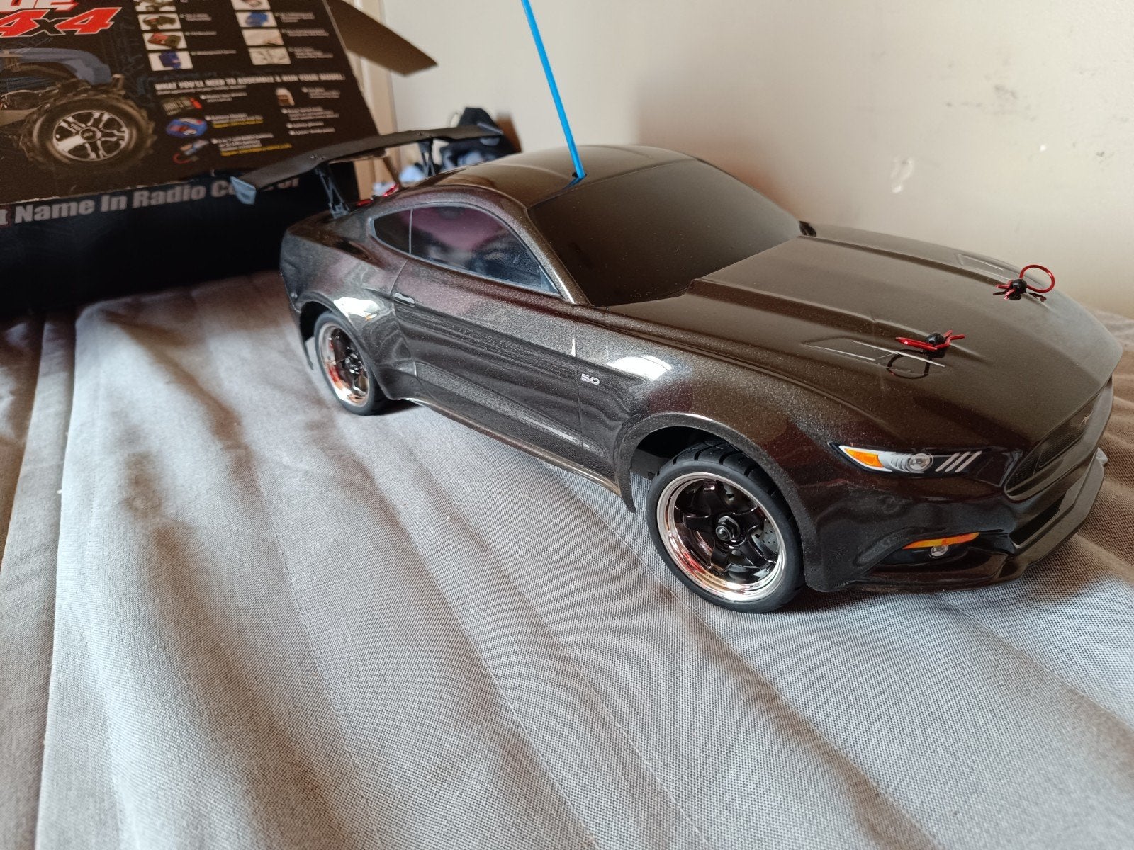 traxxas Mustang gt, Hobby & Loisirs créatifs, Échelle 1:10, Enlèvement ou Envoi, Électro, RTR (Ready to Run)