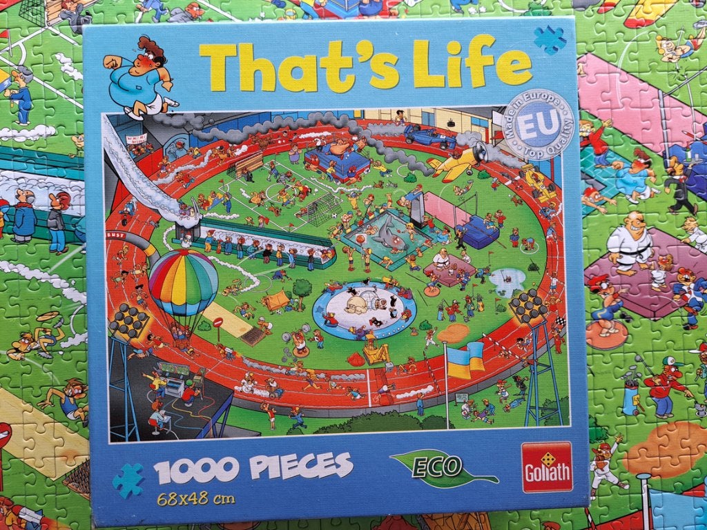 Puzzels 1000 stukjes 2.5€, Ophalen, 500 t/m 1500 stukjes, Zo goed als nieuw, Legpuzzel