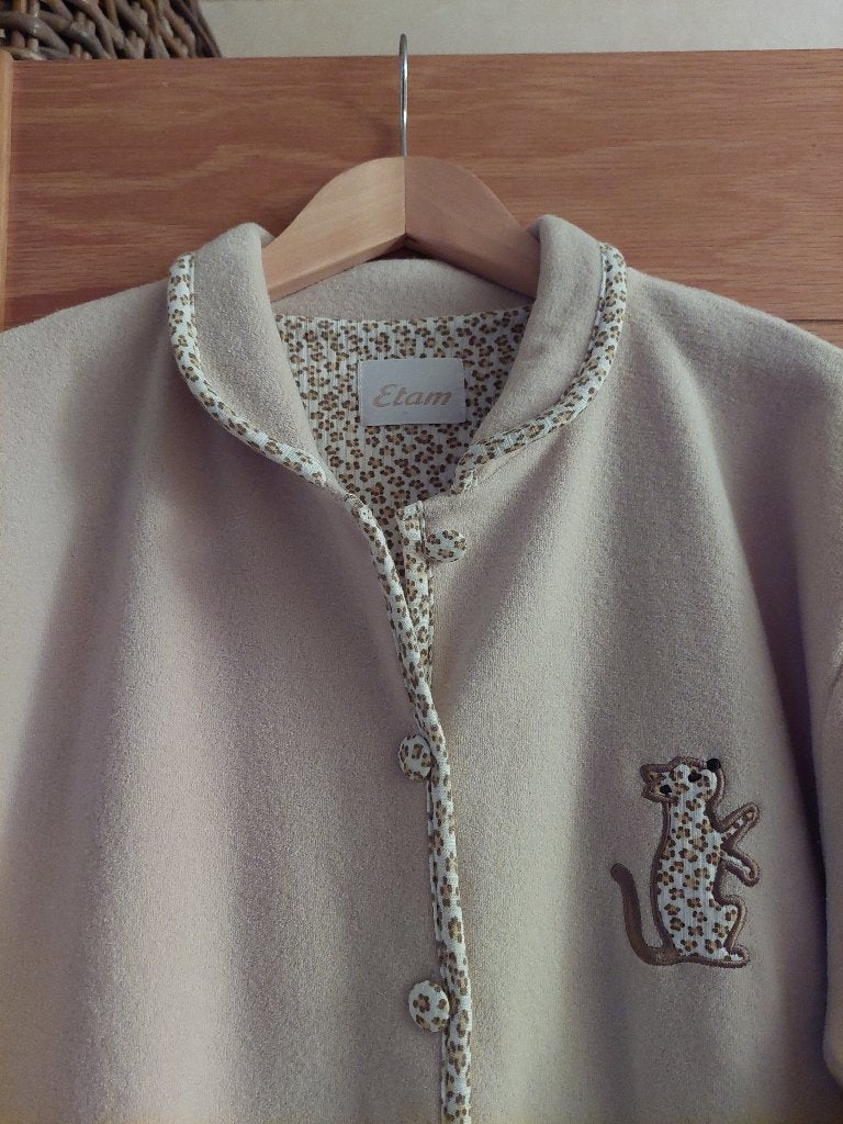 Knusse 3-delige damespyjama – mt 46 – merk Etam, Kleding | Dames, Pyjama's, Etam, Ophalen of Verzenden, Zo goed als nieuw, Maat 46/48 (XL) of groter