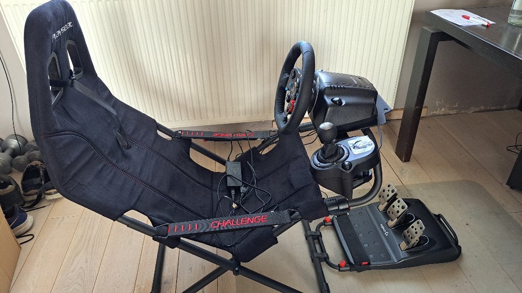 Playseat Challenge + Logitech G29 + Driving force shifter, Games en Spelcomputers, Spelcomputers | Sony Consoles | Accessoires