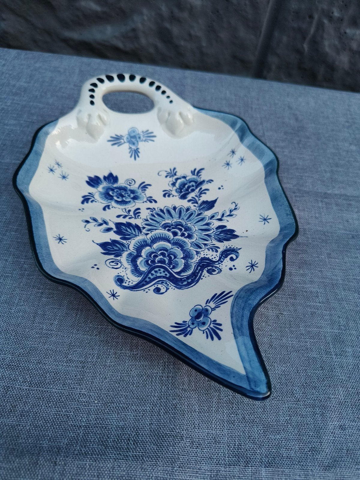 Delfts blauwe stukken 5 stuks, Antiquités & Art, Antiquités | Céramique & Poterie, Enlèvement