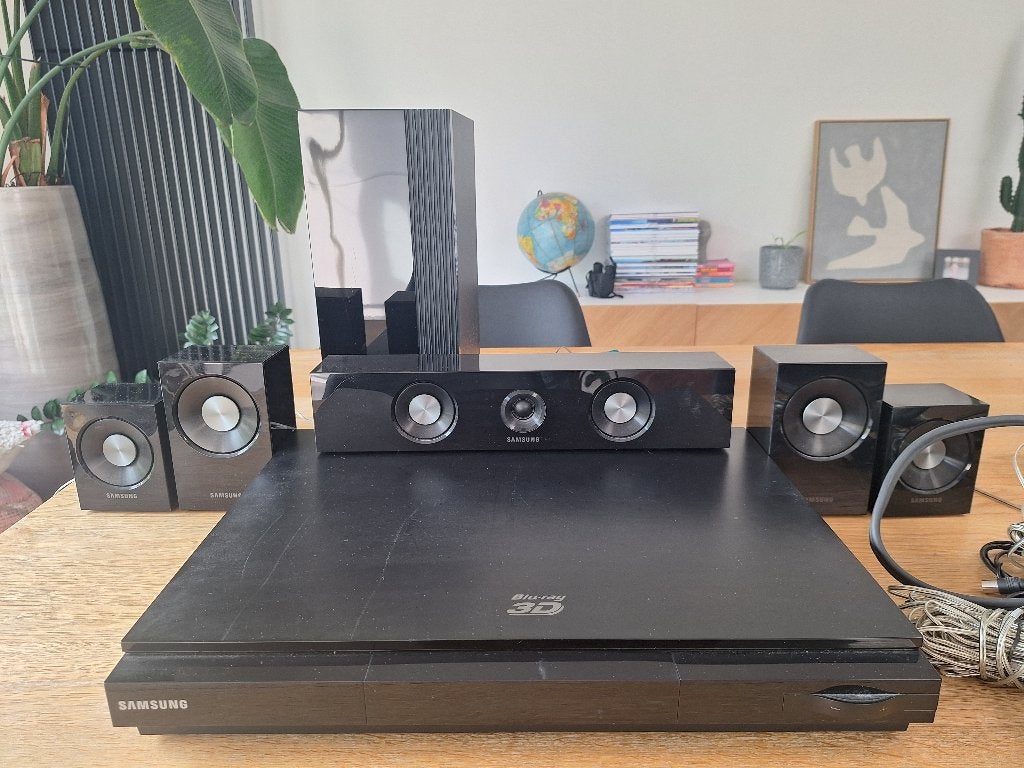 DVD speler met surround systeem Samsung, Audio, Tv en Foto, Ophalen, Refurbished, Dvd-speler, Samsung
