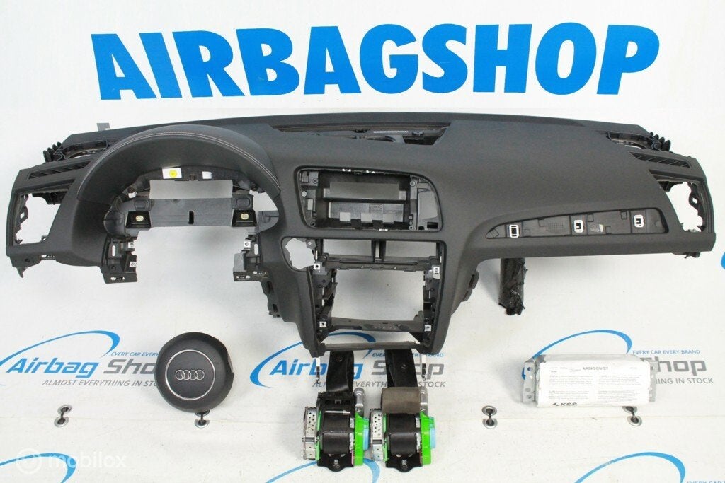 Airbag kit Tableau de bord noir avec couture Audi Q5 8R, Gebruikt, Ophalen of Verzenden