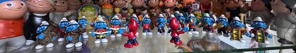 Fanfare Smurfen lot te koop, Verzamelen, Ophalen of Verzenden