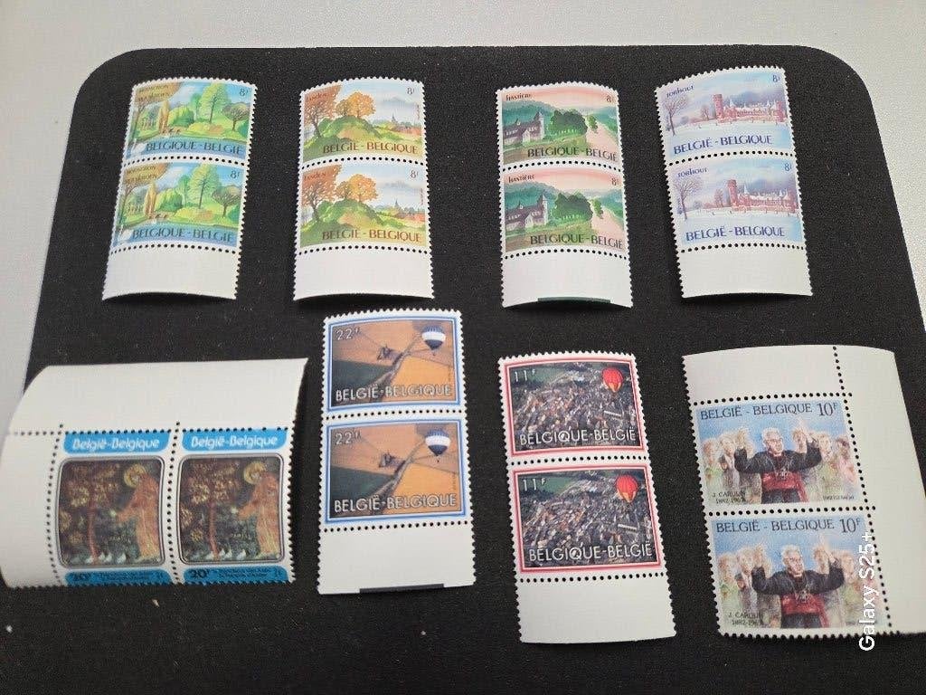 Lot de timbres Neufs "Thème : villes/montgolfière -1983", Non oblitéré, Enlèvement, Timbre-poste, Neuf